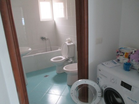 Washing machine. big bathroom